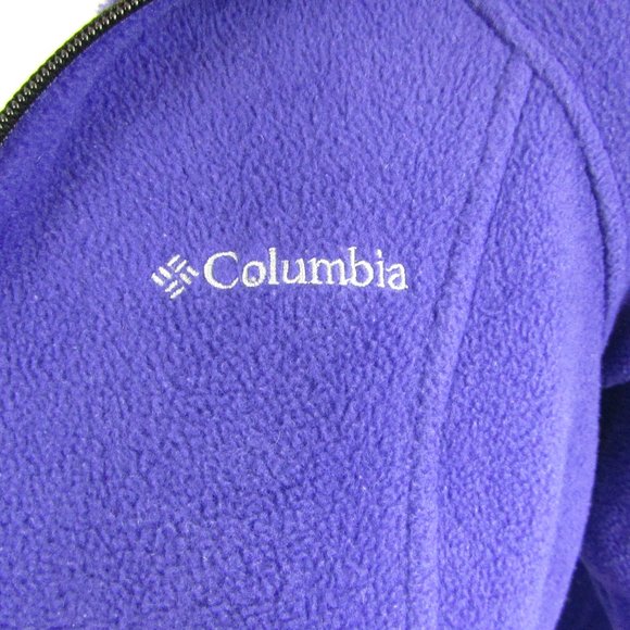 Columbia | Women's | Fleece | Zip-Up | XS | Purple - Picture 3 of 4